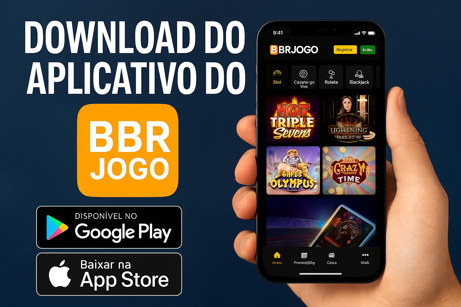 Baixar o BBRJOGO Cassino App